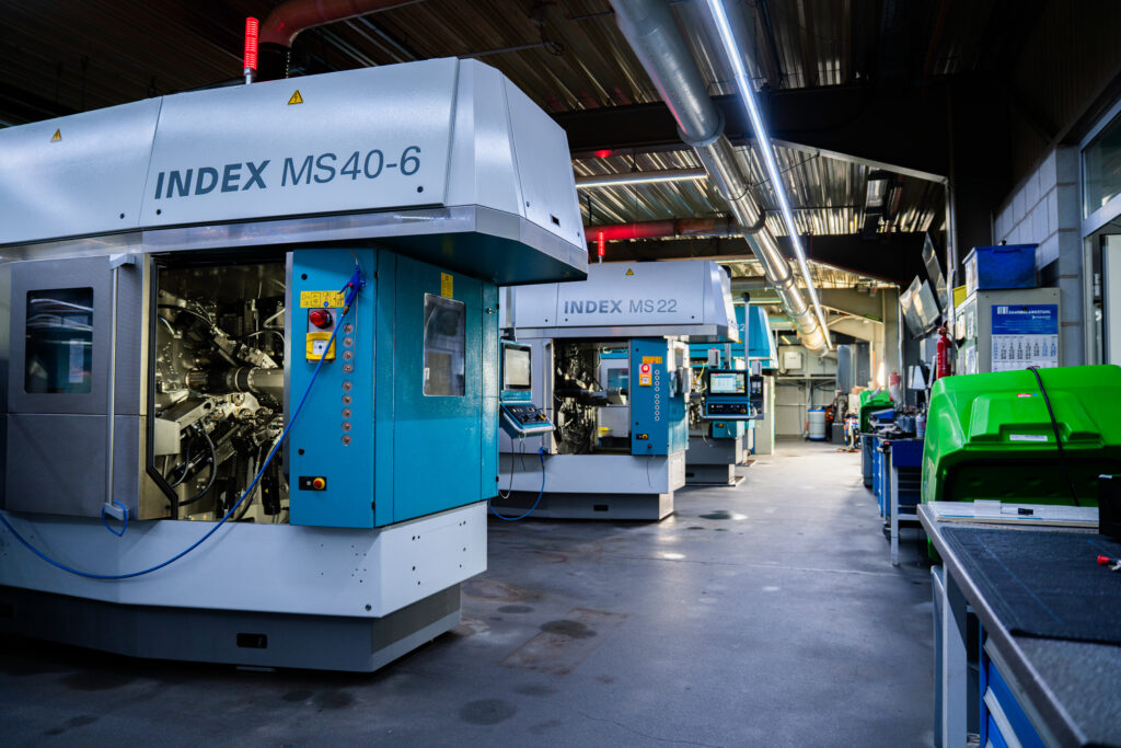 Fertigung von Drehteilen auf CNC-Mehrspindlern